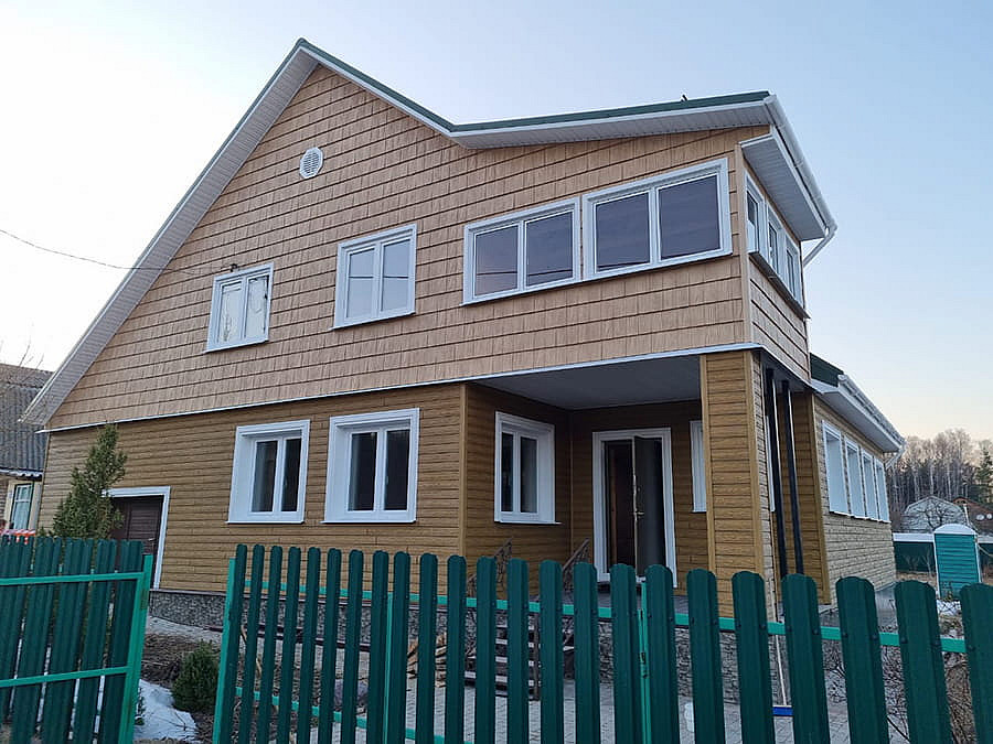 Монтаж фасадных панелей U-plast (Ю-пласт) и Grand Line "Я-фасад"