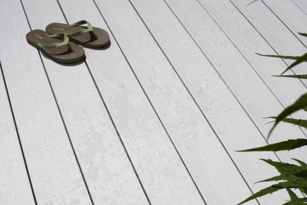 Террасная доска из ДПК Terrapol Практик моноколор Жемчуг (под заказ) купить в Калаче-на-Дону