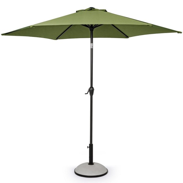 Зонт САЛЕРНО Оливковый солнцезащитный Высота 235 см купить в Калаче-на-Дону