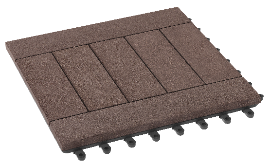 Модульный паркет ДПК GRINDERDECO Комфорт 5 Шоколад купить в Калаче-на-Дону