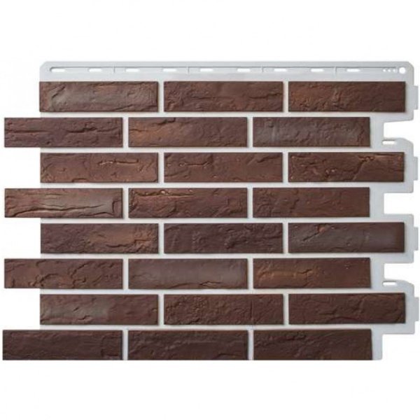 Фасадная панель Альта-Профиль Кирпич Рижский 01 купить в Калаче-на-Дону