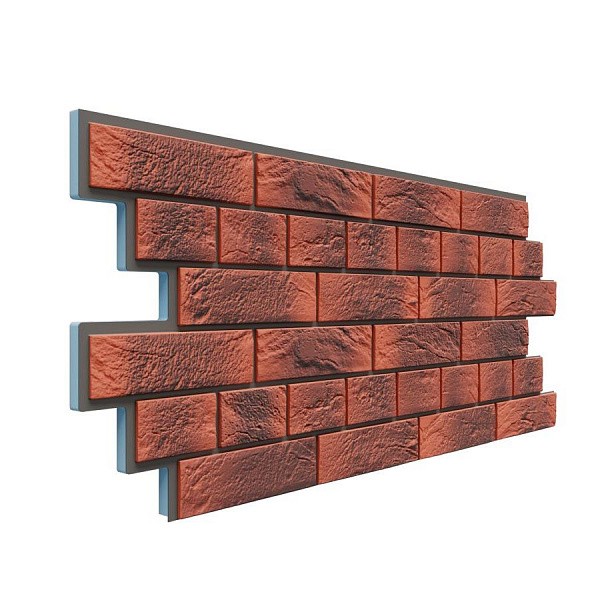 Фасадная термопанель Доломит Венецианский кирпич 20 мм Корса купить в Калаче-на-Дону