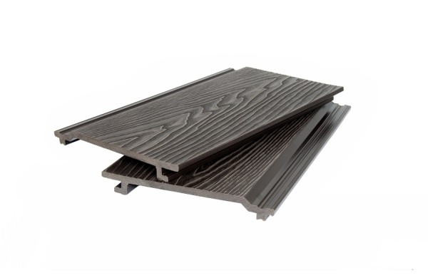 Фасадная доска POLIVAN GROUP 3D фактура дерева DENPASAR тёмно-коричневый купить в Калаче-на-Дону