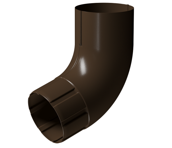 Колено 72° D90 Döcke STAL PREMIUM Каштан, (RAL 8017) купить в Калаче-на-Дону