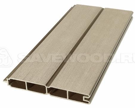 Заборный профиль из ДПК Savewood SW Agger матовый тик купить в Калаче-на-Дону