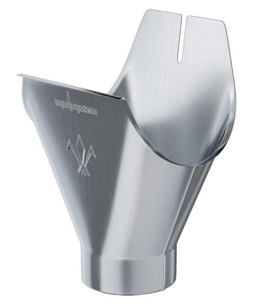 Водосток Aquasistem, Система 125x90 - Воронка желоба оцинковка купить в Калаче-на-Дону