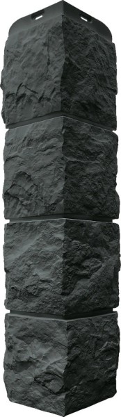 Угол наружный Альта-Профиль Туф ЭКО Графит купить в Калаче-на-Дону