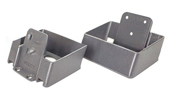 Крепления перил наклонное из алюминия GardenParkett Серый купить в Калаче-на-Дону