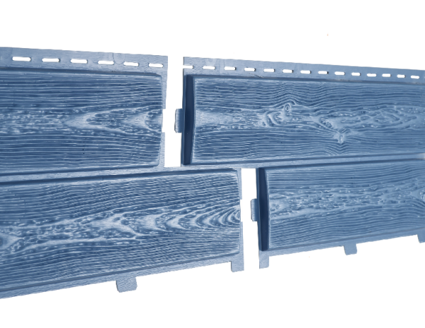 Фасадная панель Ю-Пласт Хокла Color Голубика купить в Калаче-на-Дону