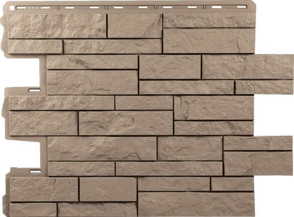 Фасадная панель Альта-Профиль Шотландия Бежевый купить в Калаче-на-Дону