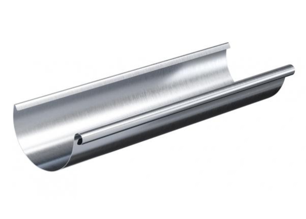 Водосток Aquasistem, Система 125x90 - Желоб водосточный оцинковка 3 метра купить в Калаче-на-Дону