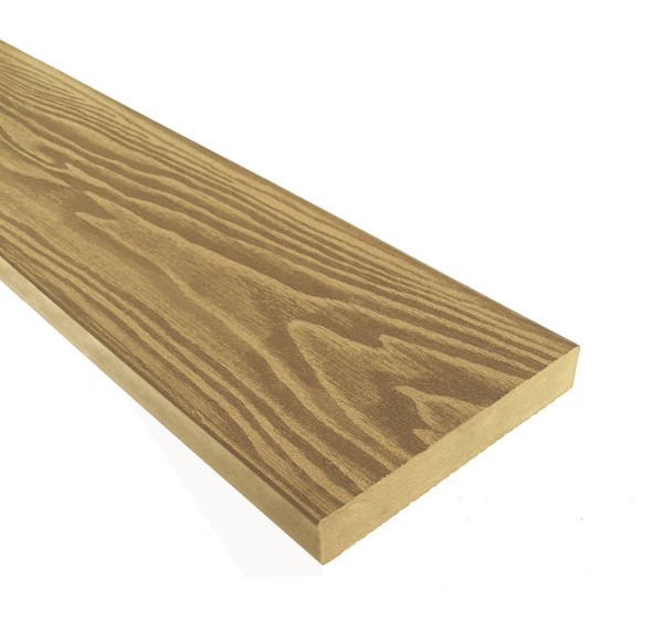 Террасная доска из ДПК Terrapol Смарт 3D Полнотелая без паза Дуб Севилья купить в Калаче-на-Дону