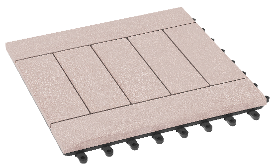 Модульный паркет ДПК GRINDERDECO Комфорт 5 Выбеленный дуб купить в Калаче-на-Дону