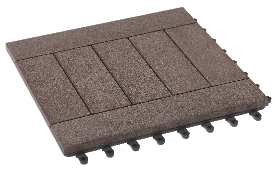 Модульный паркет ДПК GRINDERDECO Комфорт 5 Венге купить в Калаче-на-Дону