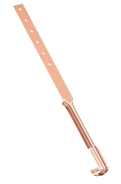 Водосток Aquasistem, система 125x90 - Поддержка желоба Медь купить в Калаче-на-Дону