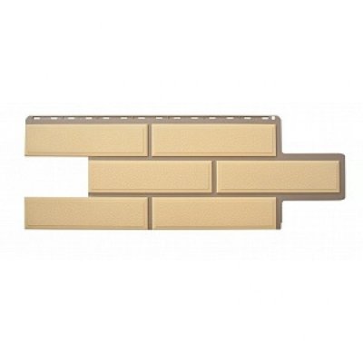 Фасадная панель Альта-Профиль - Коллекция "Венецианский Камень", Песчаный