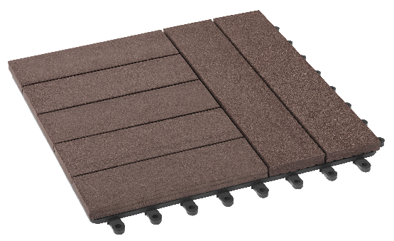 Модульный паркет ДПК GRINDERDECO Комфорт 4 Шоколад купить в Калаче-на-Дону