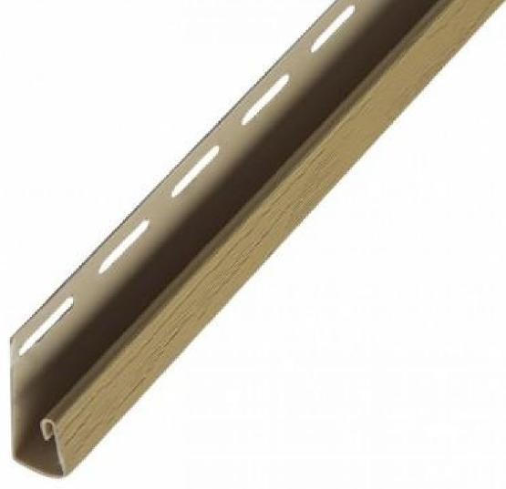 J-профиль Альта-профиль для откоса универсального Альта Декор (отделочные элементы) Песчаный купить в Калаче-на-Дону