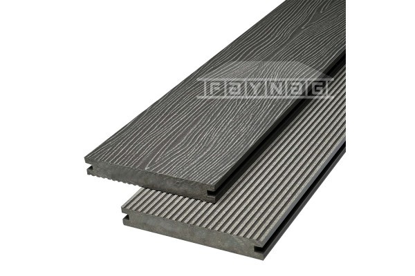 Террасная доска из ДПК Faynag Premium Massive 3D — Графит купить в Калаче-на-Дону