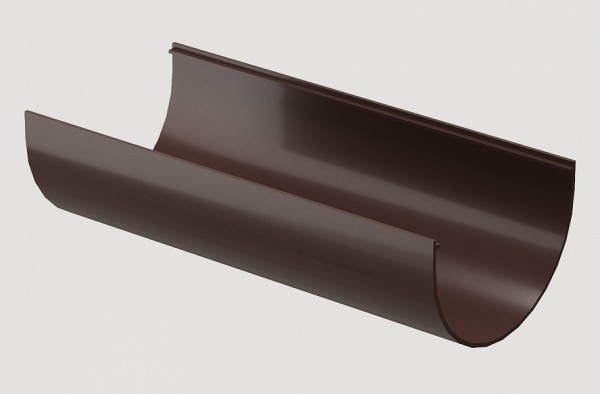 Желоб водосточный ПВХ Docke STANDART Тёмно-коричневый купить в Калаче-на-Дону