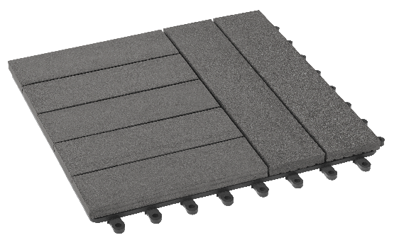 Модульный паркет ДПК GRINDERDECO Комфорт 4 Серый базальт купить в Калаче-на-Дону