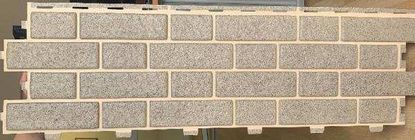 Цокольный сайдинг Tecos МИХЕЛЕН Бежевый купить в Калаче-на-Дону