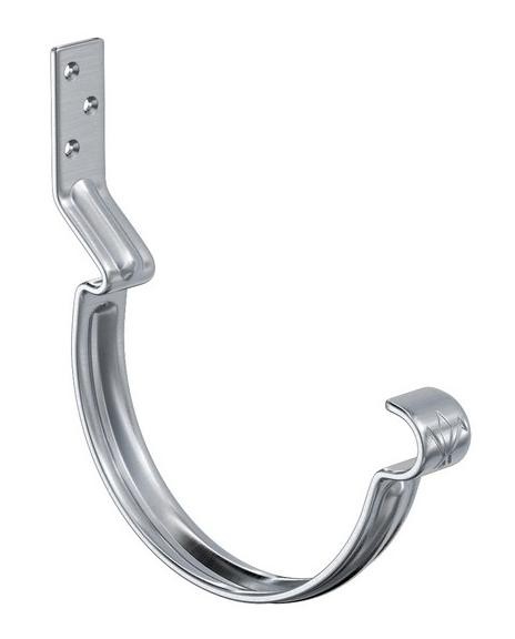 Водосток Aquasistem, Система 125x90 - Крюк крепления короткий оцинковка купить в Калаче-на-Дону