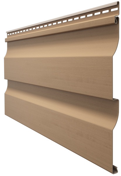 Виниловый сайдинг docke (дёке) - профиль D4,5D, капучино купить в Калаче-на-Дону