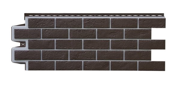 ФП Grand Line состаренный кирпич премиум Шоколадный (шов RAL 7006) купить в Калаче-на-Дону