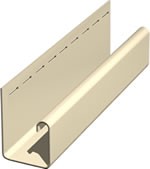 J-профиль к сайдингу белый купить в Калаче-на-Дону