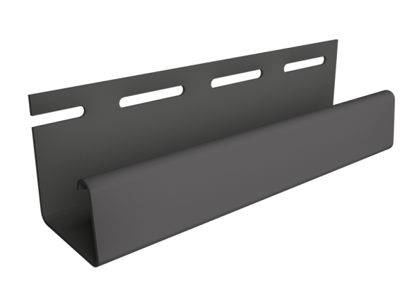 Фасадный J-профиль 30 мм Графитовый купить в Калаче-на-Дону