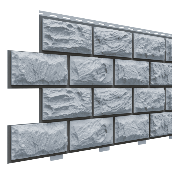 Фасадная панель Доломит, Альпийская горка Серо-голубой купить в Калаче-на-Дону