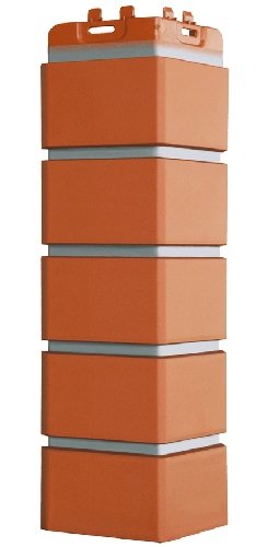Угол Grand Line клинкерный кирпич ПРЕМИУМ Терракотовый (шов RAL 7006) купить в Калаче-на-Дону
