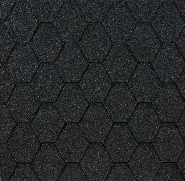 Гибкая черепица EURASIA Docke, Коллекция ШЕСТИГРАННИК Серый купить в Калаче-на-Дону