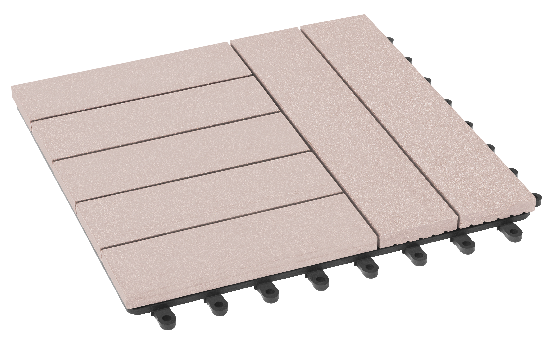 Модульный паркет ДПК GRINDERDECO Комфорт 4 Выбеленный дуб купить в Калаче-на-Дону