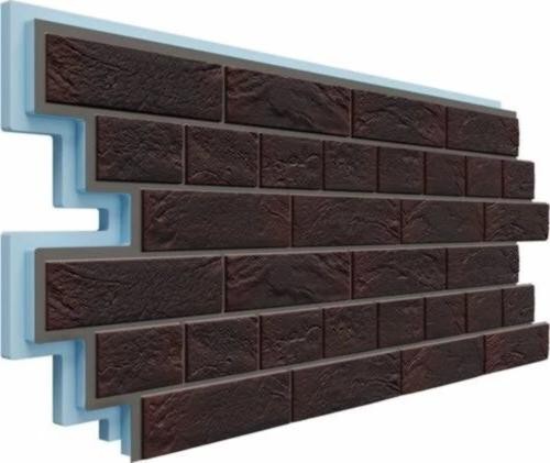 Термосайдинг Доломит Венецианский Кирпич 40 мм Алтея купить в Калаче-на-Дону