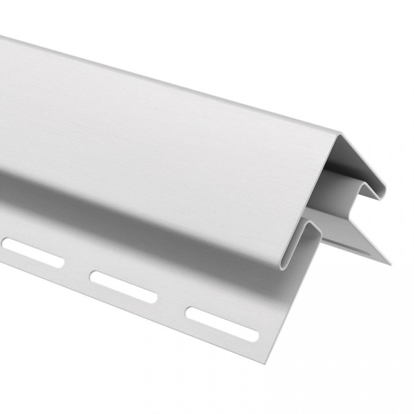 Угол внешний (наружный) для сайдинга, белый купить в Калаче-на-Дону