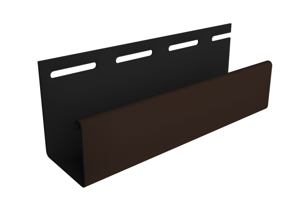 Фасадный J-профиль 30 мм Шоколадный купить в Калаче-на-Дону