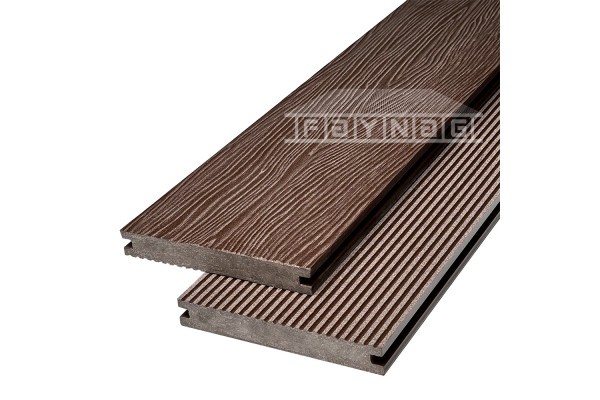 Террасная доска из ДПК Faynag Premium Massive 3D — Шоколад купить в Калаче-на-Дону