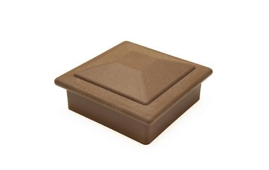 Крышка столба верхняя GardenParkett Светло-коричневый купить в Калаче-на-Дону