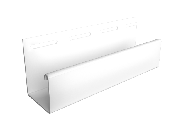 Фасадный J-профиль 30 мм Белый купить в Калаче-на-Дону