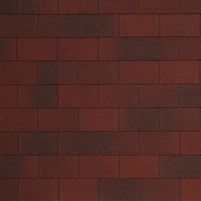 Гибкая черепица Tegola CAPRI rosso 401