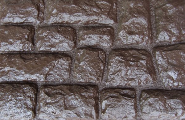 Фасадная панель Аэлит Камень крупный Коричневый купить в Калаче-на-Дону