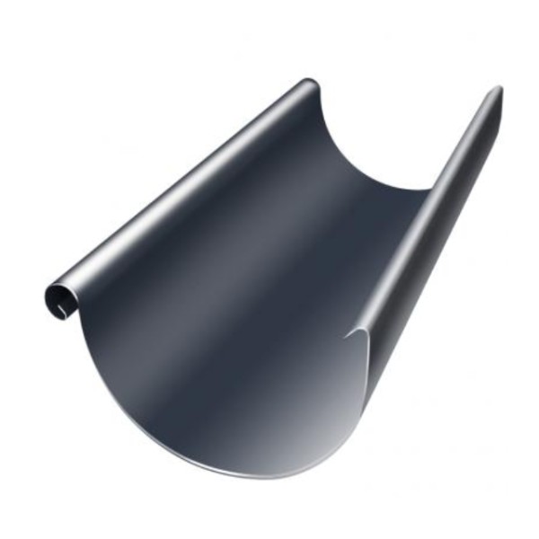 Водосток Grand Line 125x90 – Желоб 3м RAL 7024 купить в Калаче-на-Дону