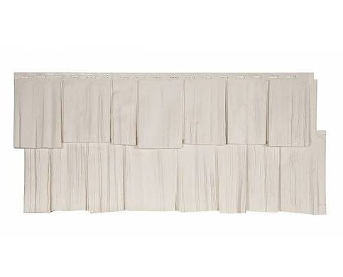 Фасадная панель T-Сайдинг-Щепа дуб ЭКО-1 Белый купить в Калаче-на-Дону