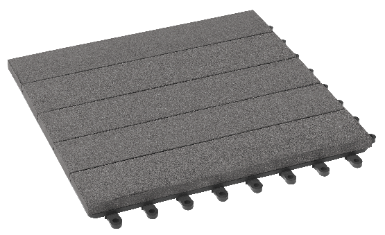 Модульный паркет ДПК GRINDERDECO Комфорт 3 Серый базальт купить в Калаче-на-Дону