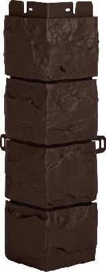 Угол наружный Альта-Профиль Фагот ЭКО Коричневый купить в Калаче-на-Дону