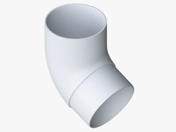 Водосток Альта-Профиль ПВХ – Колено 67 (белый) купить в Калаче-на-Дону