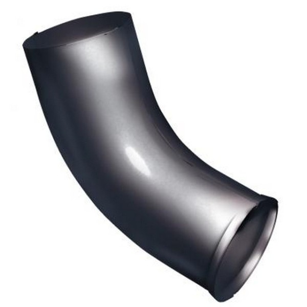 Водосток Grand Line 125x90 – Колено сливное RAL 7024 купить в Калаче-на-Дону