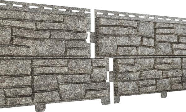 Фасадная панель Ю-пласт Стоун хаус сланец Бежевый купить в Калаче-на-Дону